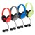 Heavy-Duty Kids' Headphone w/ Tangle-Free Fabric Cord
