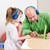 Pack of 10 Mobile-Ready Kids Headphone w/ Boom Microphone & Tangle-Free Fabric Cord