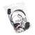 Pack of 10 Stereo School Headphones w/ Boom Microphone - Resealable Bag