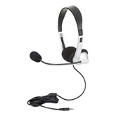 Stereo School Headphones w/ Boom Microphone