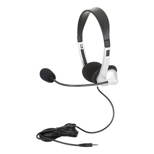 Stereo School Headphones w/ Boom Microphone
