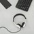 Pack of 20 Stereo School Headphones w/ Leatherette Ear Cushions & Tangle-Free Cord
