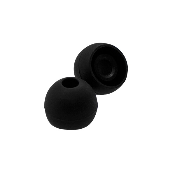 Pack of 10 Earbud Headphones w/ In-Line Mics & Volume Control - Rubber earbud covers