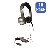 Pack of 10 Multimedia Headsets