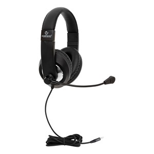 School Testing Headset w/ Boom Microphone & Mobile-Ready Plug