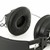 Premium Stereo/Mono Switchable Over-Ear Headphones w/ Independent Volume Control