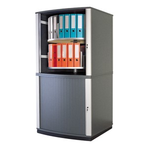 LockFile Carousel Shelving Cabinet - Four Tier