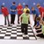 Memory Maze Teambuilding Game - in use