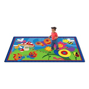 Cutie Bugs Rug (3' W x 5' L)