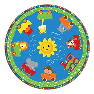 Cutie Train Rug
