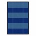 My Graphing & Sorting Rug - Vertical (4' W x 6' L) - Dark Blue/Light Blue