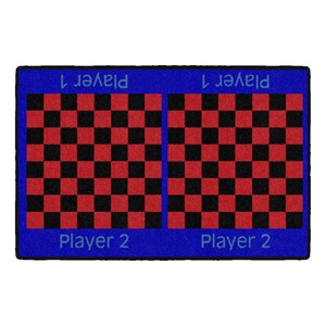 Checkers Rug (2' W x 3' L)