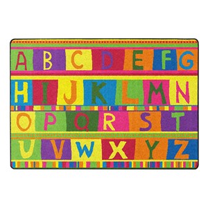 ABC Tapestry Washable Rug