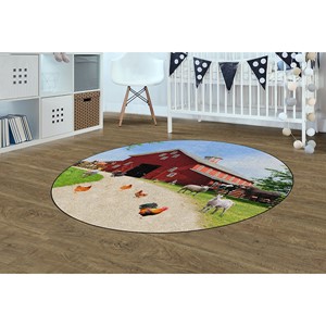 Barn Animals Preschool Rug
