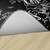 Modern World Map Rug (4' W x 6' L)- Backing