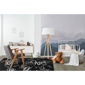 Modern World Map Rug