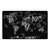 Modern World Map Rug