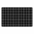 Checkered Rug (7' 6" W x 12' L) - Black