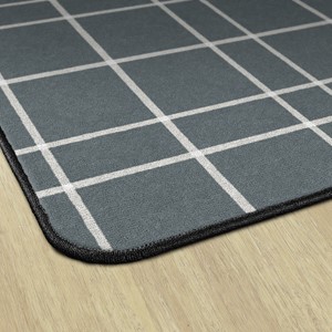 Checkered Rug (6' W x 8' 4" L) - Corner