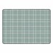 Checkered Rug (6' W x 8' 4" L) - Blue