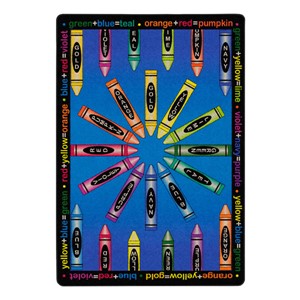 All Mixed Up Rug - Indigo