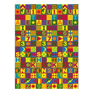 Floors That Teach Rug - Rectangle (9' W x 12' L)