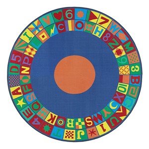 Floors That Teach Rug - Round (8' Diameter)