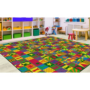 Floors That Teach Rug - Square (12' W x 12' L)