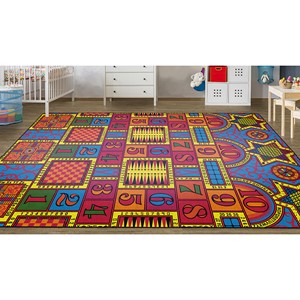 Games That Teach Rug - Rectangle (6' W x 12' L)