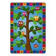 Alphabet Owls Rug