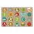 ABC & 123 Animals Preschool Rug (6' W x 8' 4" L) - Light
