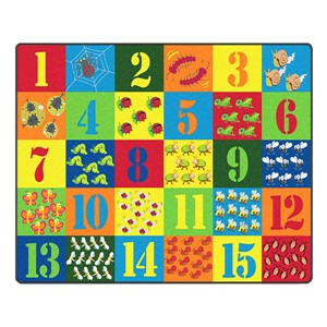 Counting Critters Rug (10' 9" W x 13' 2" L)