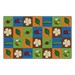 Nature Squares Rug (6' W x 8' 4" L)