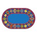 Bilingual Numbers Circles Rug