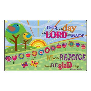 This is the Day the Lord has Made Rug