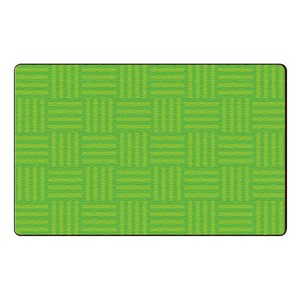 Hashtag Tone on Tone Rug - Lime