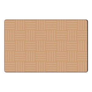 Hashtag Tone on Tone Rug - Almond