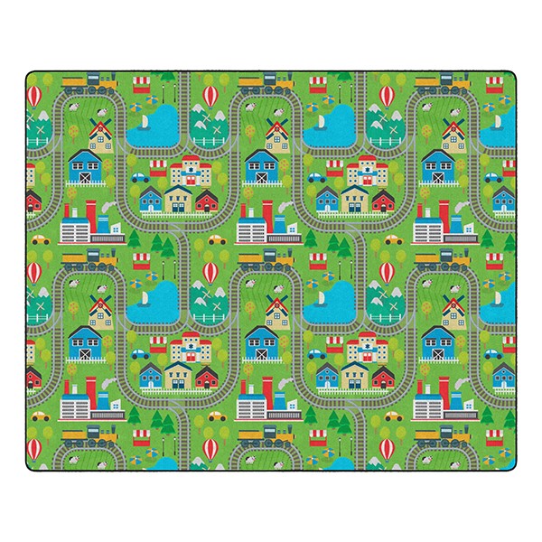 Train Preschool Rug