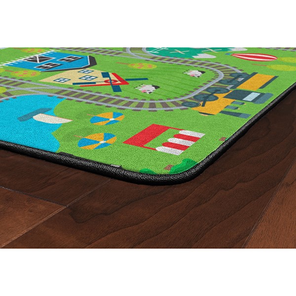 Train Preschool Rug