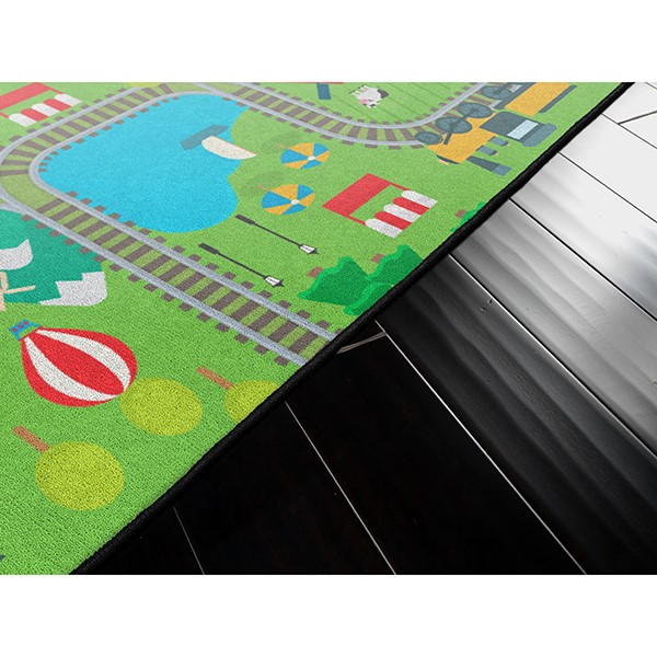 Train Preschool Rug