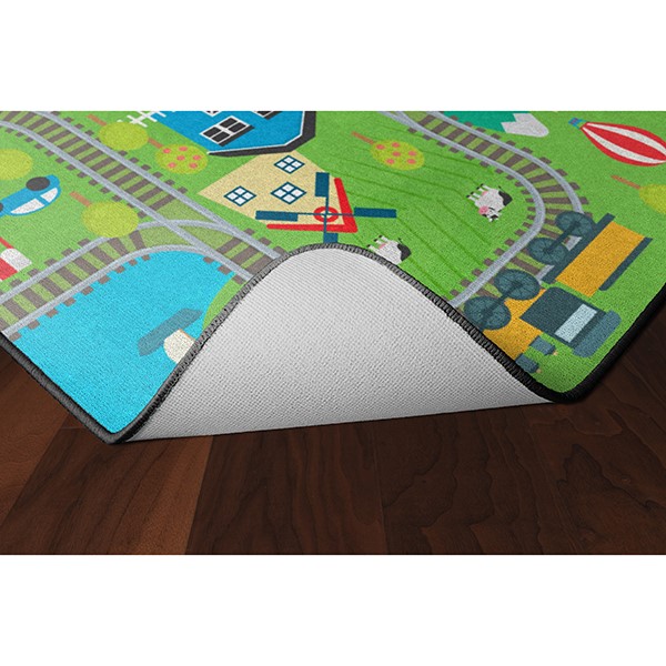 Train Preschool Rug