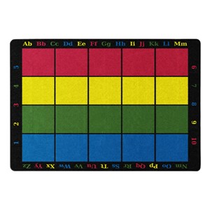 Learning Grid Rug (5' 10" W x 8' 4" L)