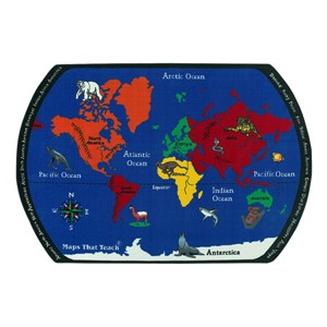 Maps that Teach Rug