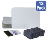 Magnetic Dry Erase Lapboard Set - Package of 12