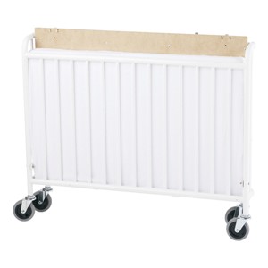 StowAway Compact Folding Safety Crib - Shown folded