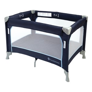SnugFresh Celebrity Play Yard Safety Crib - Regatta