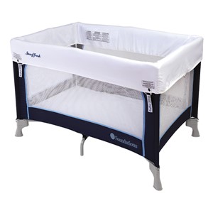 SnugFresh Celebrity Play Yard Safety Crib - Regatta - Cover