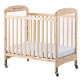 Next Generation Serenity Compact Fixed-Side Clearview Safety Crib
