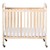 Next Generation Serenity Compact Fixed-Side Clearview Safety Crib - Natural