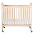 Next Generation Serenity Compact Fixed-Side Clearview Safety Crib - Natural